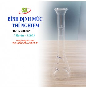 Bình định mức chuẩn 10 OZ Terriss