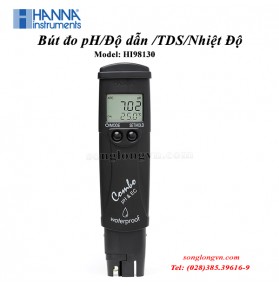 Bút đo pH/Độ dẫn /TDS/Nhiệt Độ (thang cao) HI98130 Hanna
