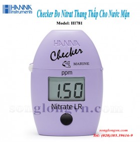 Checker Đo Nitrat Thang Thấp Cho Nước Mặn HI781 Hanna