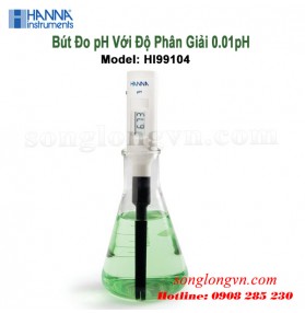 Bút Đo pH Với Độ Phân Giải 0.01pH Hiệu Chuẩn Bằng Tay HI99104 Hanna