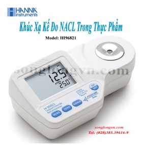 Khúc Xạ Kế Đo Độ Mặn (NaCl) Trong Thực Phẩm HI96821 Hanna