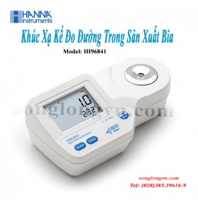 Khúc Xạ Kế Đo Đường Trong Sản Xuất Bia HI96841 Hanna