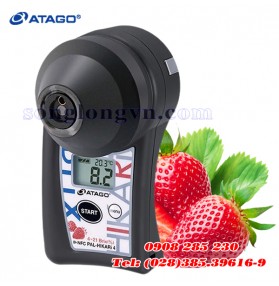 Máy Đo Độ Ngọt (Brix) Hồng Ngoại Điện Tử PAL-HIKARi 4 Dâu Tây (Starwberry) Atago