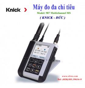 Máy đo 2 chỉ tiêu đồng thời pH, Oxy hòa tan, độ dẫn điện (EC), ORP 907 Multichannel MS Knick