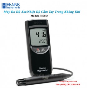Máy Đo Độ Ẩm/Nhiệt Độ Cầm Tay Trong Không Khí HI9564 Hanna