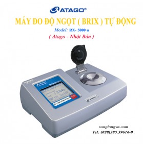 Khúc Xạ Kế Đo Độ Ngọt Tự Động RX 5000 Alpha Atago