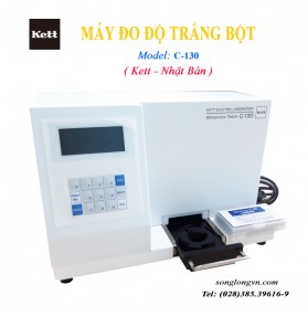 Máy Đo Độ Trắng Bột C130 Kett - Nhật Bản
