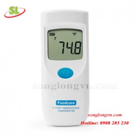 Máy Đo Nhiệt Độ Trong Thực Phẩm HI935004-03 Loại T Kèm Đầu Dò FC767PW Hanna