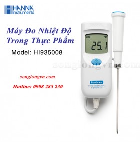 Máy Đo Nhiệt Độ Đi Kèm Điện Cực Cố Định Cổng T HI935008 Hanna