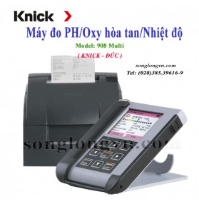 Máy đo ph/ Oxy hòa tan/ nhiệt độ 908 multi Knick