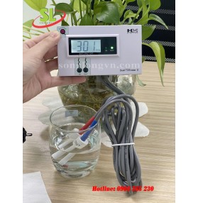 Máy kiểm tra chất lượng nước TDS - Máy đo TDS kép Màn hình LCD HD model DM-2 