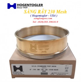 Sàng rây 230 Mesh đường kính 8 inch Hogentogler