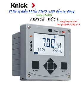 Máy đo ph/oxy hòa tan/ độ dẫn online 24/24 a402n Knick