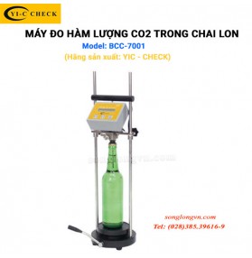 Thiết Bị Đo Hàm Lượng CO2 Trong Bia, Đồ Uống Có Ga BCC-7001 Hãng Yic-Check